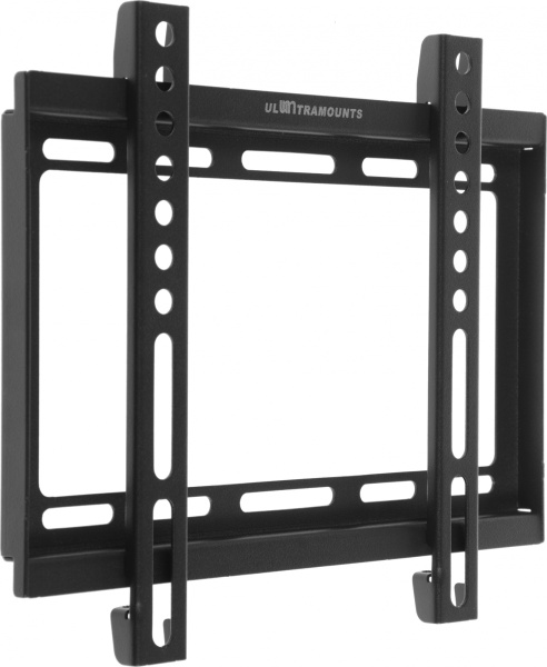 Кронштейн для телевизора Ultramounts UM811F черный 17"-43" макс.35кг настенный фиксированный