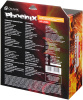 Наушники с микрофоном Оклик HS-L320G Phoenix черный/красный 1.9м мониторные оголовье (359482)