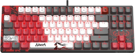 Клавиатура A4Tech Bloody S87 Naraka механическая черный/красный USB for gamer LED (S87 NARAKA)