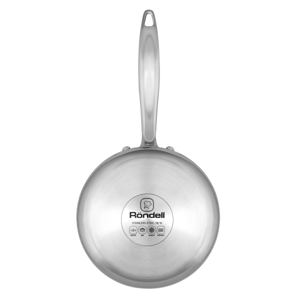 Ковш Rondell RainDrops RDS-1292 1.7л. d=16см (с крышкой) стальной