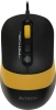 Клавиатура + мышь A4Tech Fstyler F1110 клав:черный/желтый мышь:черный/желтый USB Multimedia (F1110 BUMBLEBEE)