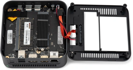 Неттоп IRU 110ALCN N100/8Gb/SSD256Gb UHDG/W11Pro/черный