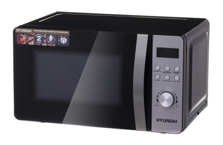 Микроволновая Печь Hyundai HYM-D2071 20л. 700Вт черный/серебристый