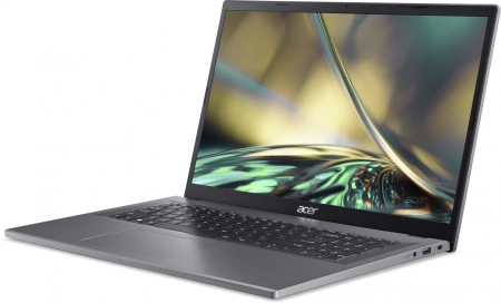 Ноутбук Acer Aspire 3 A317-55P-P3G1 N-series N200 8Gb SSD512Gb Intel UHD Graphics 17.3" IPS FHD (1920x1080) noOS silver WiFi BT Cam (NX.KDKCD.006)