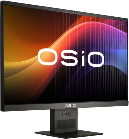 Моноблок Osio BaseLine B240i-004b 23.8" Full HD i3 1115G4 (3) 8Gb SSD512Gb UHDG Windows 11 Professional 64 GbitEth WiFi BT 84W Cam черный 1920x1080 (RUS)