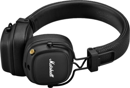 Гарнитура накладные Marshall Major IV черный беспроводные bluetooth (1005773)