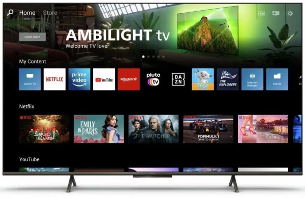 Телевизор LED Philips 50" 50PUS8108/60 Smart Series 8 хром/4K Ultra HD/DVB-T/60Hz/DVB-T2/DVB-C/DVB-S