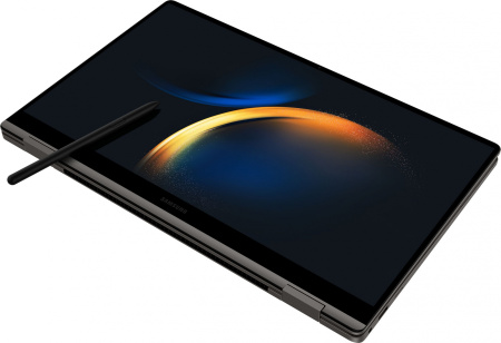 Ноутбук Samsung Galaxy book 3 360 NP750 Core i7 1360P 16Gb SSD1Tb Intel Iris Xe graphics 15.6" AMOLED Touch FHD (1920x1080) Windows 11 Home graphite WiFi BT Cam (NP750QFG-KA3IN)