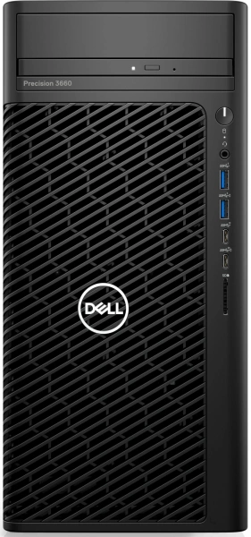 ПК Dell Precision 3660 MT i7 13700 (2.1) 32Gb SSD512Gb UHDG 770/DVDRW CR Windows 11 Professional GbitEth 300W мышь клавиатура черный (3660-7351)
