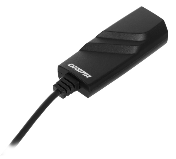 Сетевой адаптер Gigabit Ethernet Digma D-USBC-LAN1000 USB Type-C (упак.:1шт)