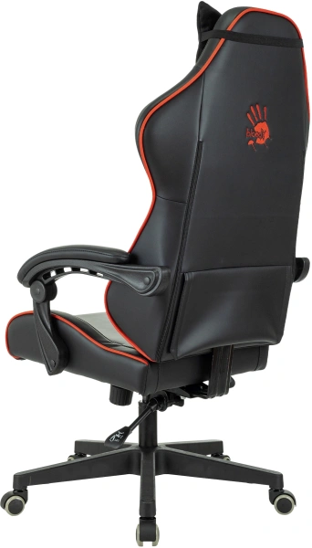 Кресло игровое A4Tech Bloody GC-780 черный сиденье черный кожзам с подголов. крестов. металл черный пластик черный
