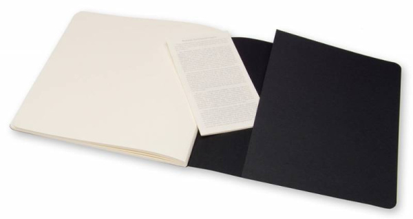 Блокнот для рисования Moleskine ART CAHIER SKETCH ALBUM ARTSKA5 190x190мм обложка картон 88стр. черный