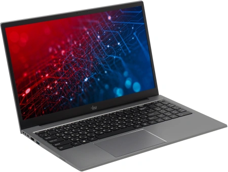 Ноутбук IRU Planio 15INP N-series N100 8Gb SSD256Gb Intel UHD Graphics 15.6" IPS FHD (1920x1080) Windows 11 Professional grey WiFi BT Cam 5000mAh (2023736)