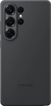 Чехол (клип-кейс) Samsung для Samsung Galaxy S25 Ultra Silicone Case S25 Ultra черный (EF-PS938CBEGRU)