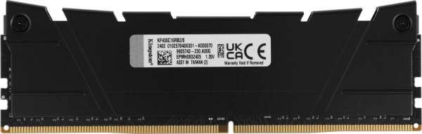 Память DDR4 8GB 3600MHz Kingston KF436C16RB2/8 Fury Renegade Black RTL Gaming PC4-28800 CL16 DIMM 28