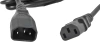 Шнур питания Rem R-10-Cord-C13-C14-3 C13-С14 проводник.:3x1мм2 3м 220В 10А (упак.:1шт) черный