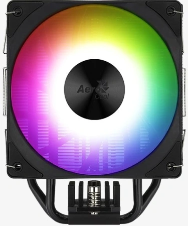 Устройство охлаждения(кулер) Aerocool Rime 4 Dual ARGB PWM 4P Soc-AM5/AM4/1151/1200/2066/1700 4-pin