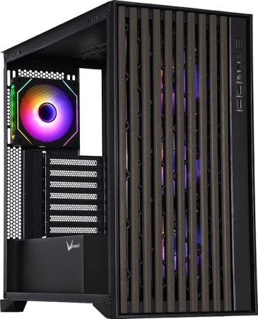 Корпус Formula TimberLine T0 черный без БП ATX 6x120mm 6x140mm 2xUSB3.0 audio