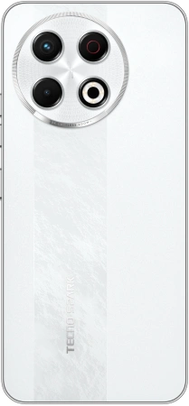 Смартфон Tecno Spark 30 Pro 128Gb 8Gb белый моноблок 3G 4G 2Sim 6.78" 1080x2436 Android 14 108Mpix 802.11 a/b/g/n/ac NFC GPS GSM900/1800 TouchSc Protect FM microSD max1024Gb