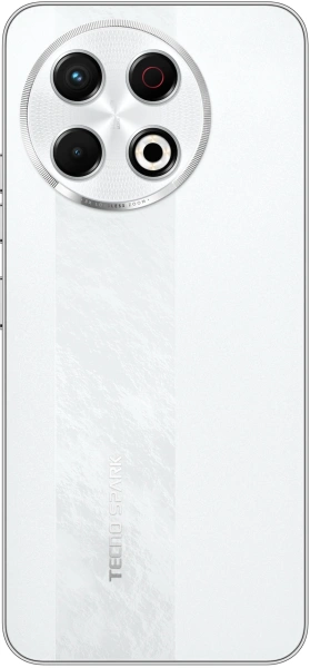 Смартфон Tecno Spark 30 Pro 128Gb 8Gb белый моноблок 3G 4G 2Sim 6.78" 1080x2436 Android 14 108Mpix 802.11 a/b/g/n/ac NFC GPS GSM900/1800 TouchSc Protect FM microSD max1024Gb