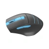 Мышь A4Tech Fstyler FG30 серый/синий оптическая (2000dpi) беспроводная USB (6but)