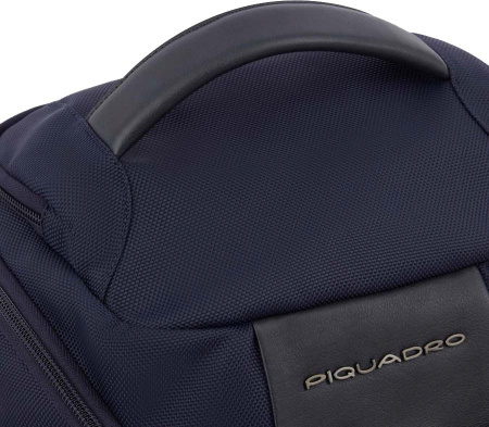 Сумка дорожная Piquadro Brief2 BV6154BR2/BLU синий нейлон/натур.кожа