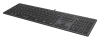 Клавиатура A4Tech Fstyler FX60 серый USB slim LED (FX60 GREY / WHITE)