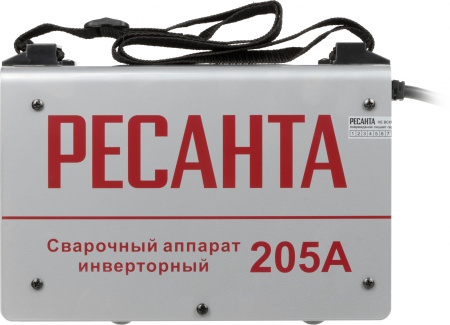 Сварочный аппарат Ресанта САИ205 инвертор ММА DC 7.3кВт