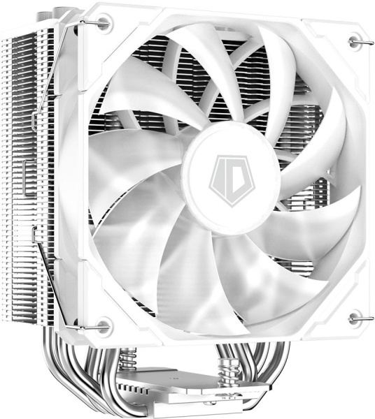 Устройство охлаждения(кулер) ID-Cooling SE-224-XTS WHITE Soc-AM4/1151/1200/2066/1700 4-pin 16-29dB Al+Cu 220W 650gr LED Ret