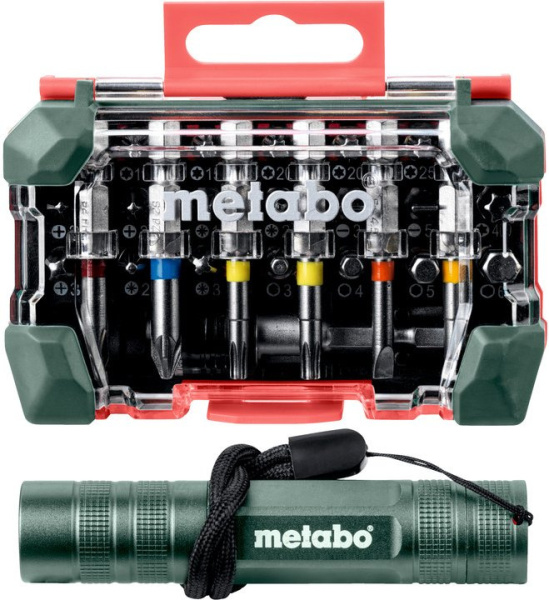 Набор бит Metabo 626721000 универсал. (29пред.) для шуруповертов/дрелей