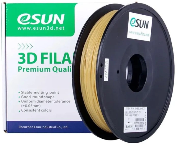 Пластик для принтера 3D Esun PVA175N05 PVA d1.75мм 0.5кг 1цв.