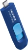 Флеш Диск A-Data 256GB UC300 ACHO-UC300-256G-RNB/BU USB3.2 синий/голубой