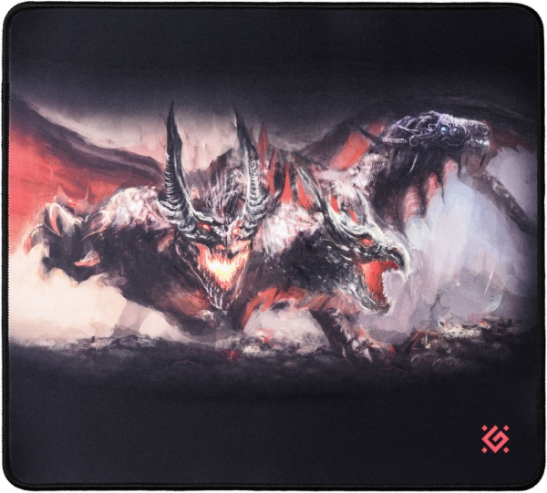 Коврик для мыши Defender Cerberus XXL рисунок/черный 400x355x3мм (50556)