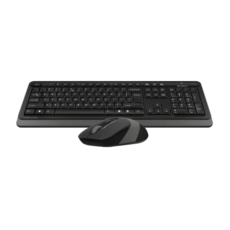 Клавиатура + мышь A4Tech Fstyler FG1010 клав:черный/серый мышь:черный/серый USB беспроводная Multimedia (FG1010 GREY)