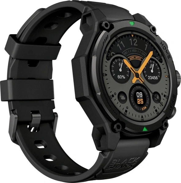 Смарт-часы Black Shark BS-GS3 1.43" AMOLED корп.черный рем.черный разм.брасл.:150-215мм (1746750)