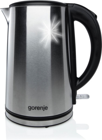 Чайник Gorenje K15DWS 1.5л. 2200Вт нержавеющая сталь (металл/пластик)