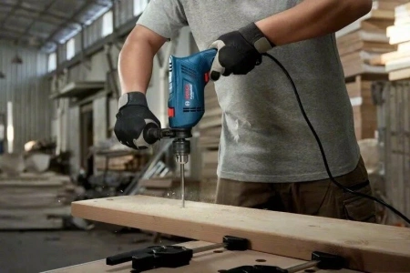 Дрель-шуруповерт Bosch GSB 600 600Вт патрон:ключев. (06011A0320)