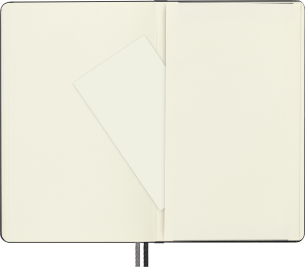 Блокнот Moleskine CLASSIC EXPENDED QP062EXP Large 130х210мм 400стр. нелинованный твердая обложка черный