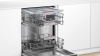 Посудомоечная машина встраив. Bosch SMV6EMX75Q 2400Вт полноразмерная