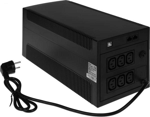 Источник бесперебойного питания Powercom Raptor RPT-1025AP 615Вт 1025ВА черный