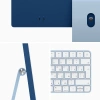 Моноблок Apple iMac A2438 24" 4.5K M1 8 core (3.2) 8Gb SSD256Gb 8 core GPU macOS WiFi BT 143W клавиатура мышь Cam синий 4480x2520