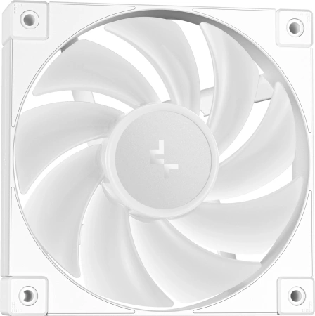 Система водяного охлаждения Deepcool Mystique 240 ARGB Soc-AM5/AM4/1200/1700/1851 белый 4-pin 36.49dB Al 1543gr Ret (R-LX240-WHDSNMCP-G-1)