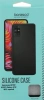 Чехол (клип-кейс) BoraSCO для Samsung Galaxy A12 черный (матовый) (39790)