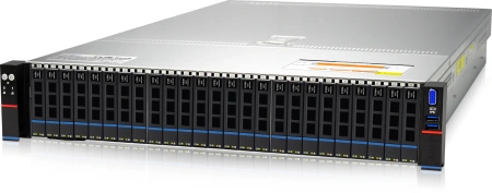 Сервер IRU Rock g2225p 2x4314 4x32Gb 9361-8I AST2500 2xGigEth 2x1300W w/o OS (2079645)