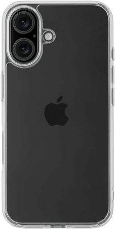 Чехол (клип-кейс) uBear для Apple iPhone 16 Real прозрачный (CS391TT61RL-I24)