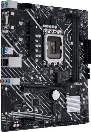 Материнская плата Asus PRIME H610M-E D4-CSM Soc-1700 Intel H610 2xDDR4 mATX AC`97 8ch(7.1) GbLAN+VGA