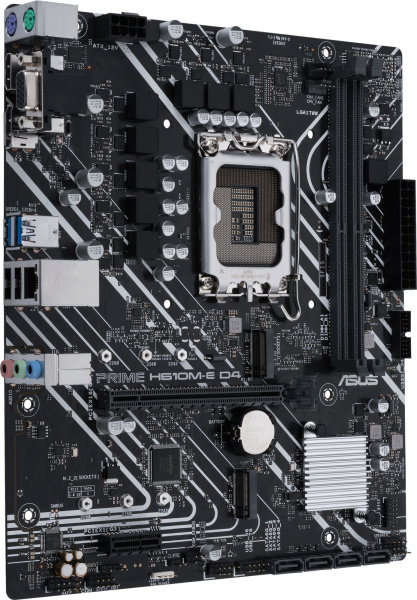 Материнская плата Asus PRIME H610M-E D4-CSM Soc-1700 Intel H610 2xDDR4 mATX AC`97 8ch(7.1) GbLAN+VGA