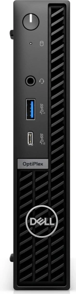 Неттоп Dell Optiplex 7020 Micro i5 14500T (1.7) 8Gb SSD256Gb UHDG 770 Linux Ubuntu GbitEth WiFi BT 90W мышь клавиатура черный (7020-5860)