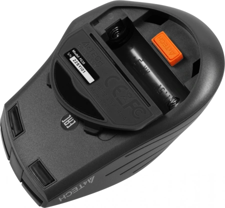Мышь A4Tech Fstyler FG30 серый оптическая (2000dpi) беспроводная USB (6but)