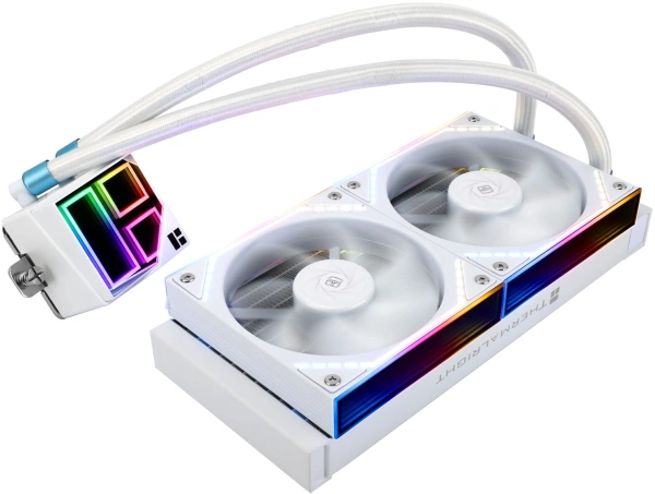 Система водяного охлаждения Thermalright Frozen Infinity 240 ARGB Soc-AM5/AM4/1200/1700/1851 белый 4-pin 28.2dB Al Ret (F-INFINITY-240-WH)